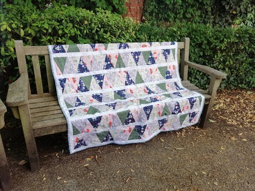 Patchwork quilt decke - patchwork,