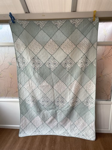 Grün patchwork single - patchwork,