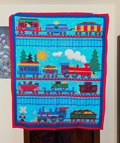 Handarbeit quilt kinder zug - handarbeit,