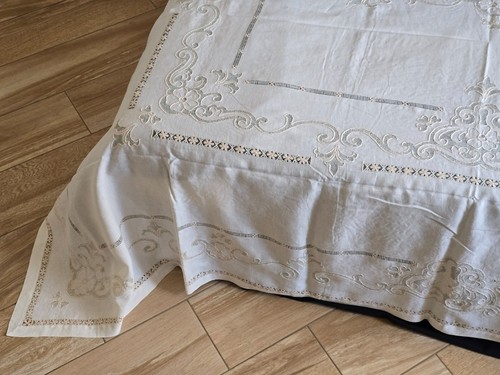Tagesdecke aus reinem leinen - tagesdecke,