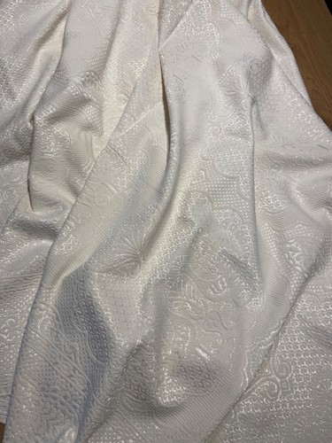 Tagesdecke cremeweiß weiß - tagesdecke, cremeweiß/weiß