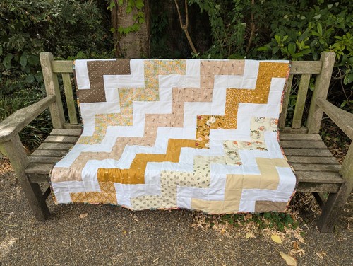Patchwork quilt decke - patchwork,