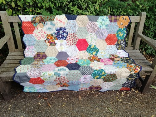 Patchwork quilt decke - quilt,