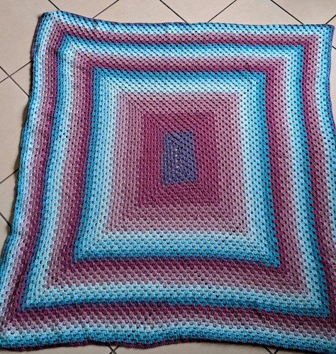 Selbst gehäkelte tagesdecke - gehäkelte,